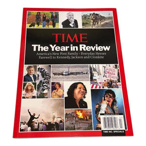 TIME Year in Review 2009 Softcover Time Inc Specials Kennedy Jackson Cronkite